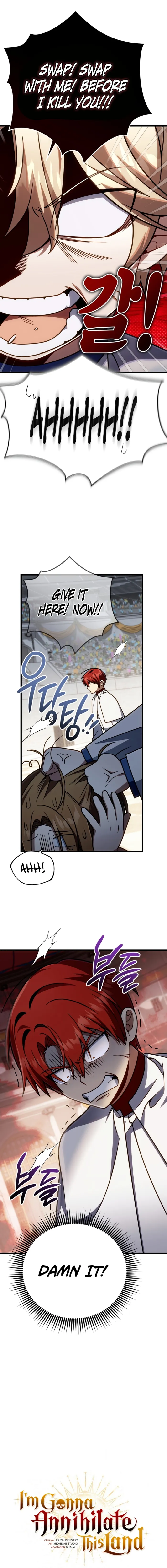 Read i'm going to destroy this country Manga Online