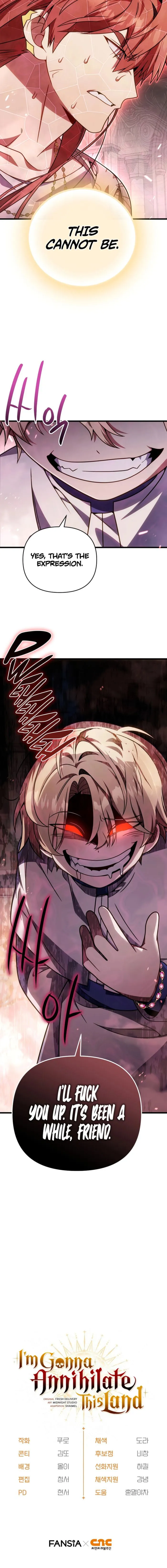 Read i'm going to destroy this country Manga Online