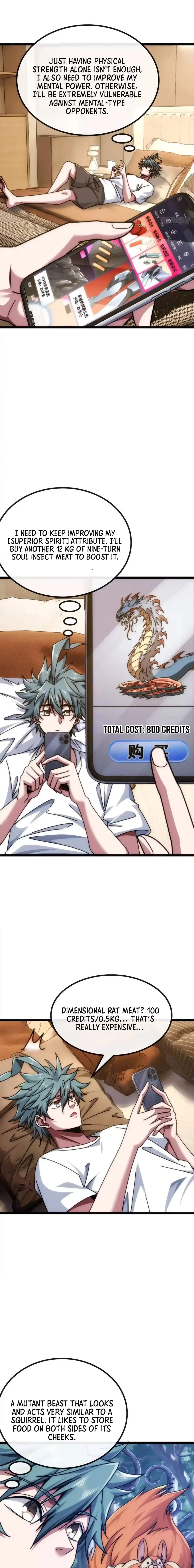 Read infinite evolution starting from zero Manga Online