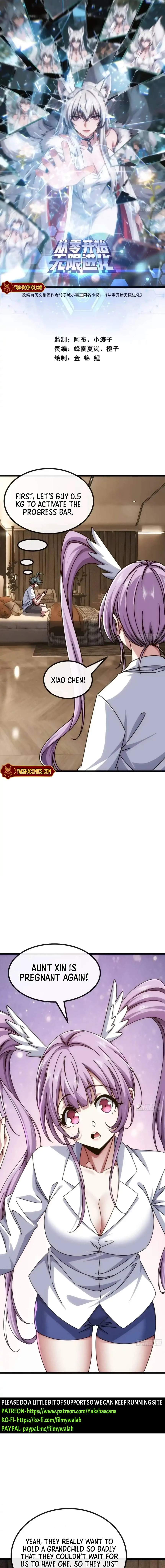 Read infinite evolution starting from zero Manga Online