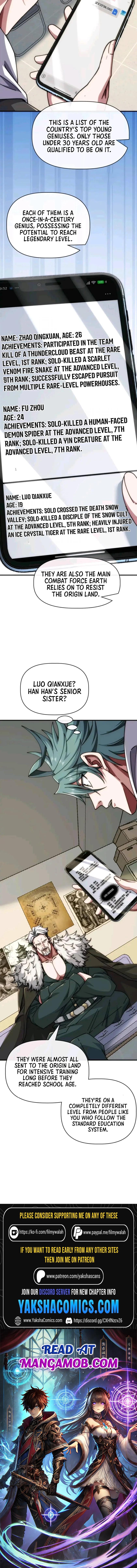 Read infinite evolution starting from zero Manga Online