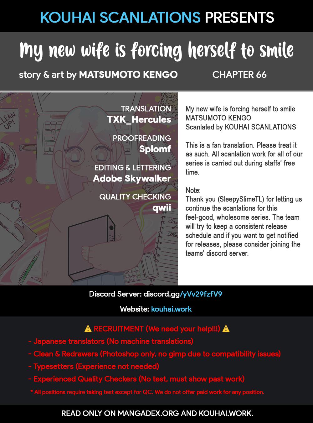 Read my new wife's fake smile Manga Online