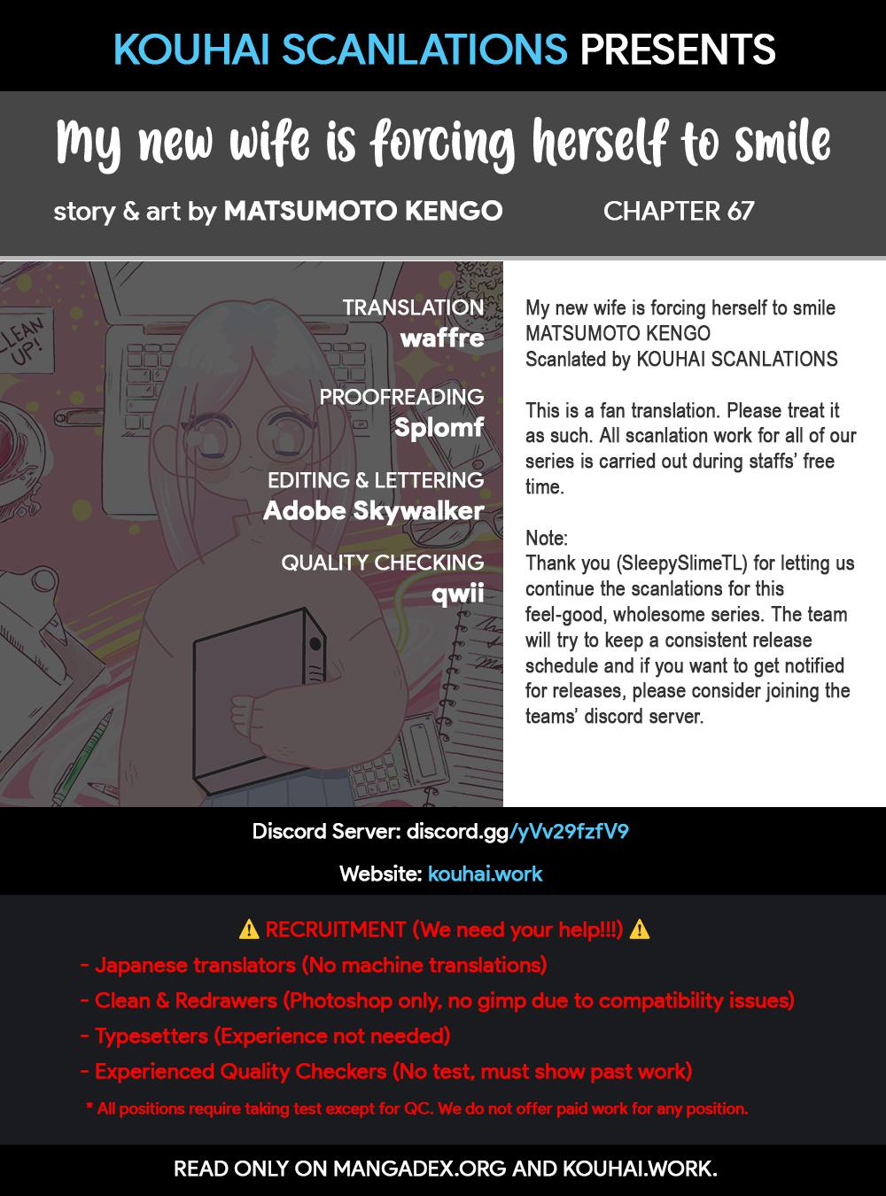 Read my new wife's fake smile Manga Online