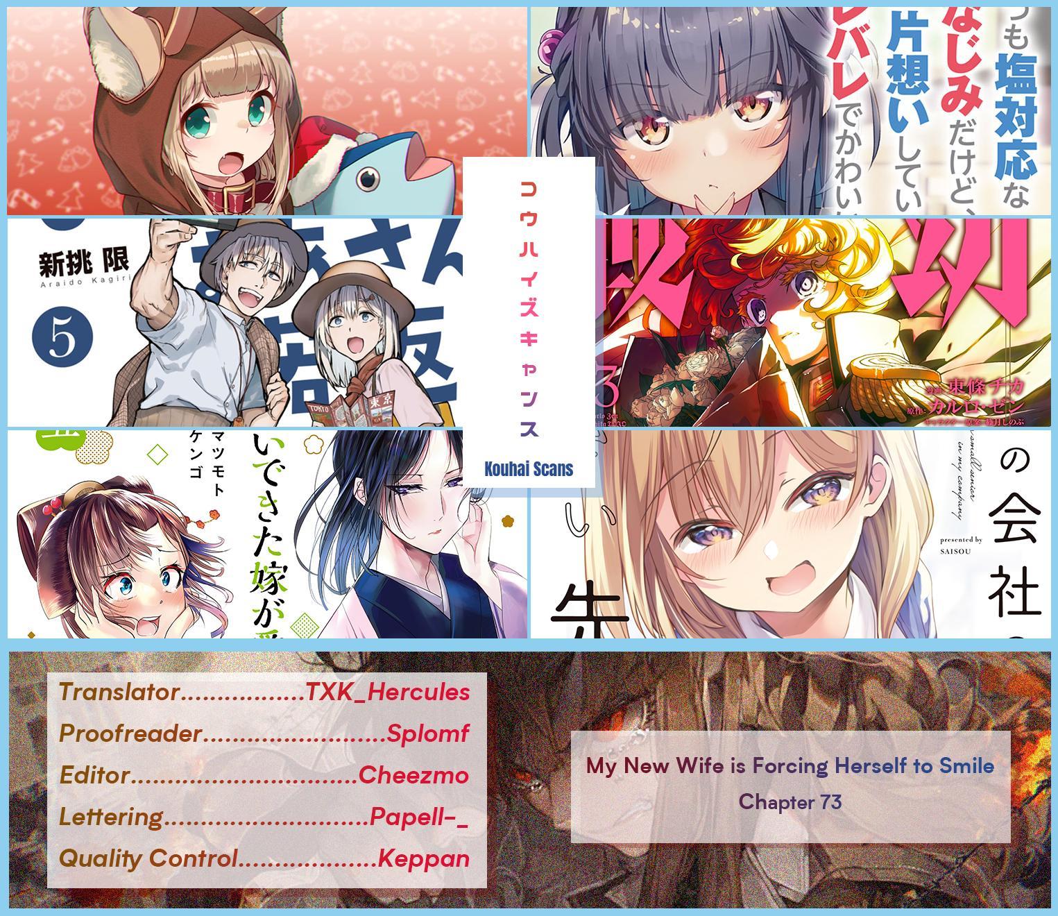 Read my new wife's fake smile Manga Online