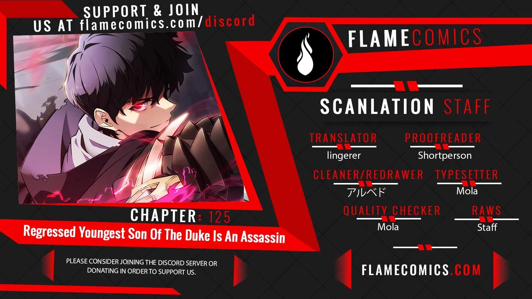 Read the regressed son of a duke is an assassin Manga Online