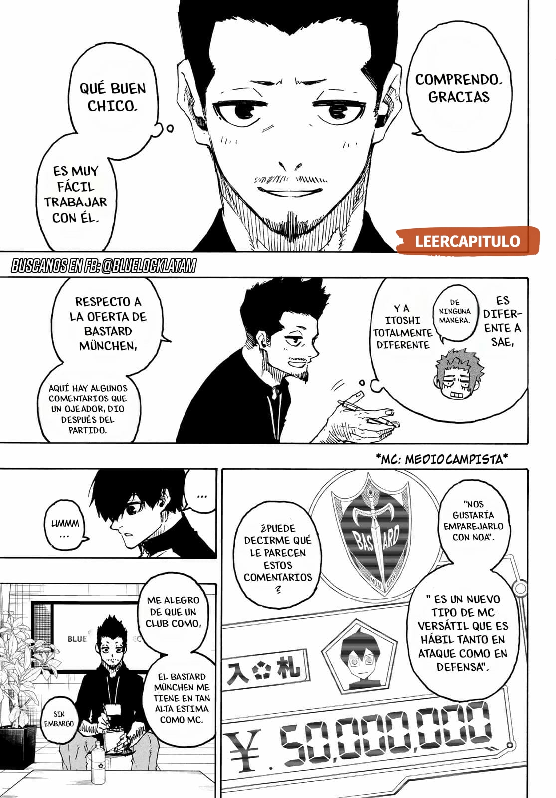 Read Blue Lock manga online español Manga Online