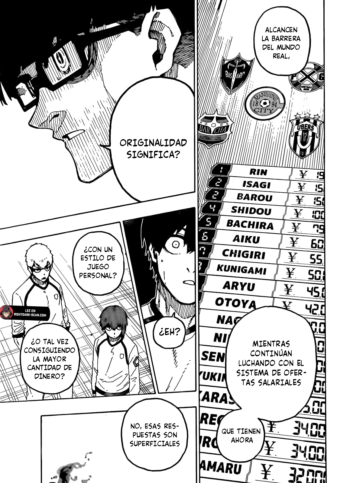 Read Blue Lock manga online español Manga Online