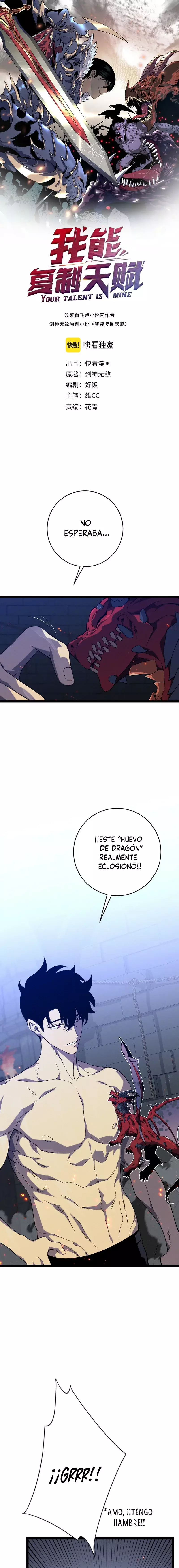 Read your talent is mine ES Manga Online
