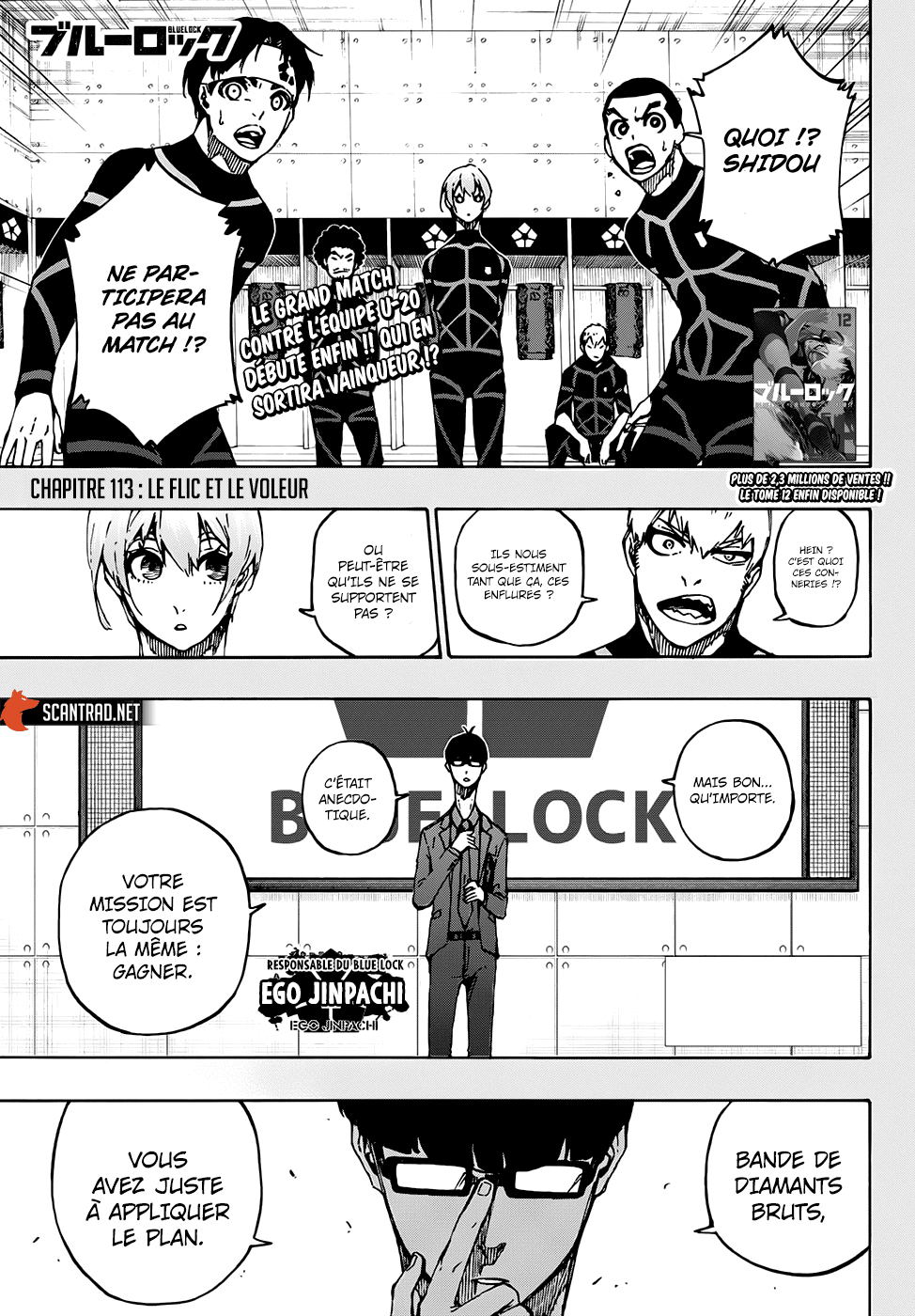 Read Blue Lock manga fr Manga Online