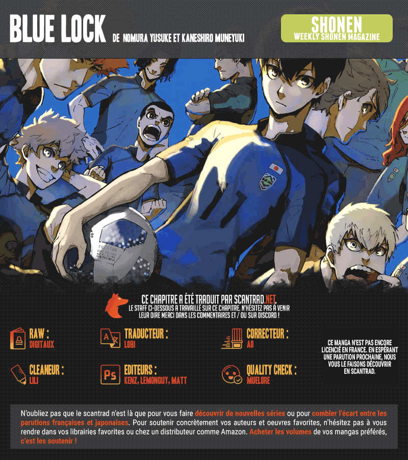 Read Blue Lock manga fr Manga Online