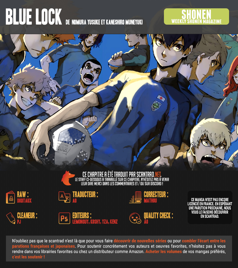 Read Blue Lock manga fr Manga Online