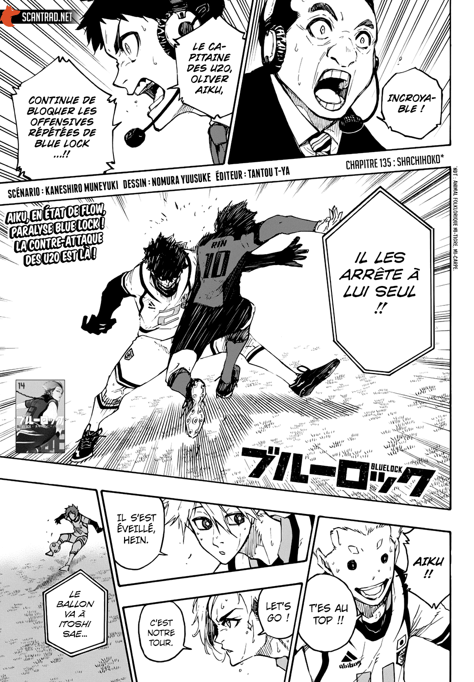 Read Blue Lock manga fr Manga Online