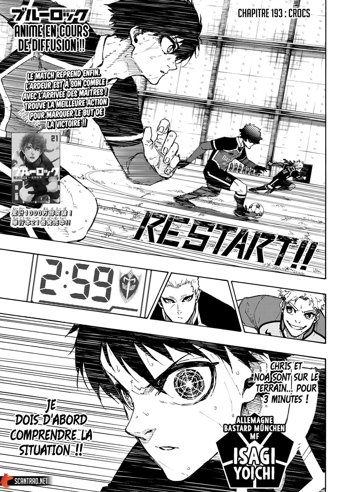 Read Blue Lock manga fr Manga Online