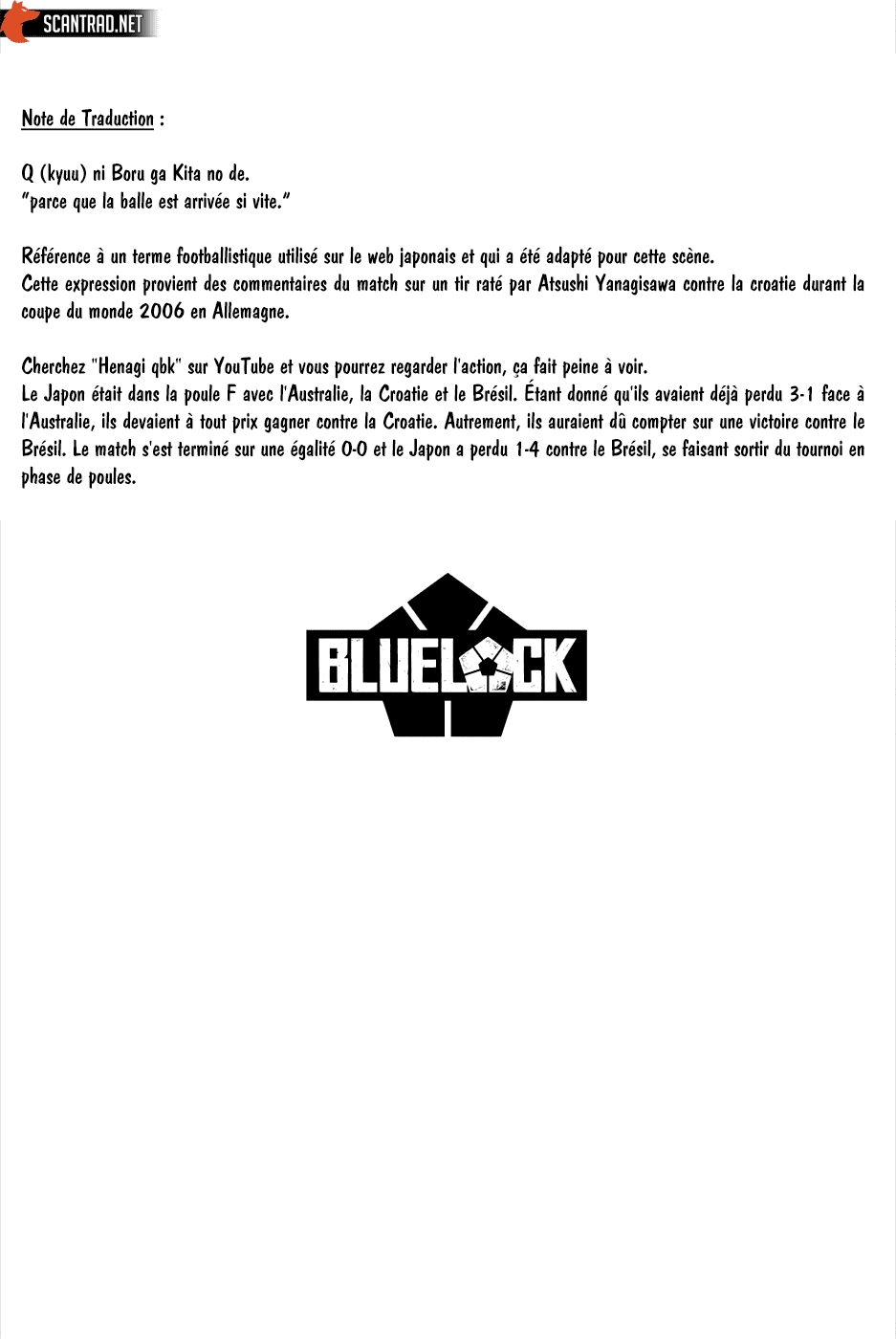 Read Blue Lock manga fr Manga Online