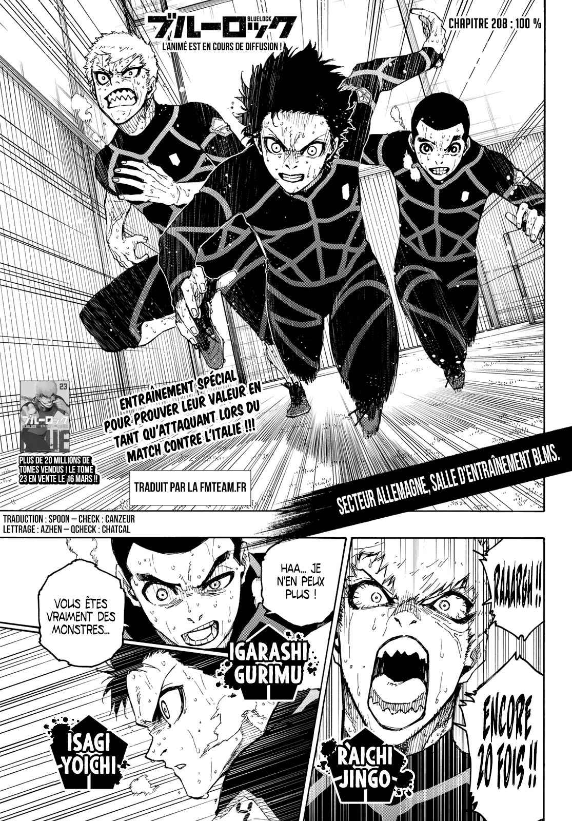 Read Blue Lock manga fr Manga Online