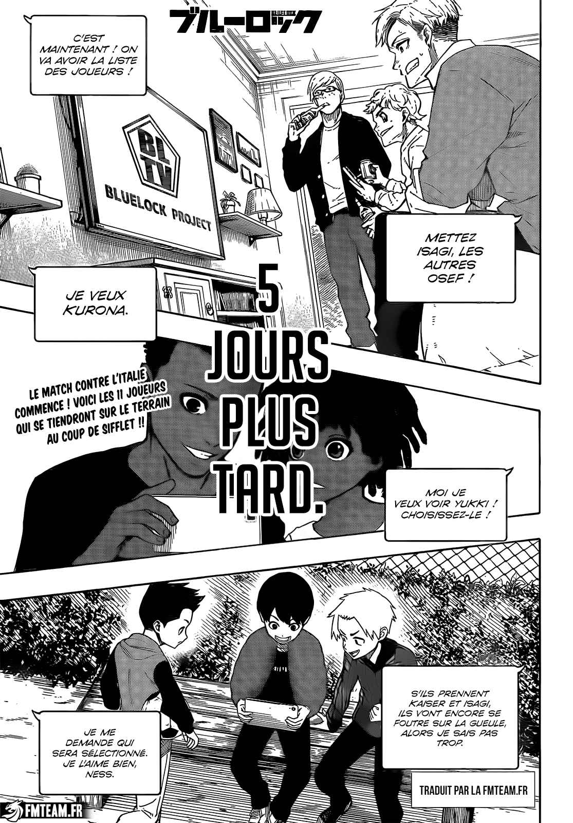 Read Blue Lock manga fr Manga Online