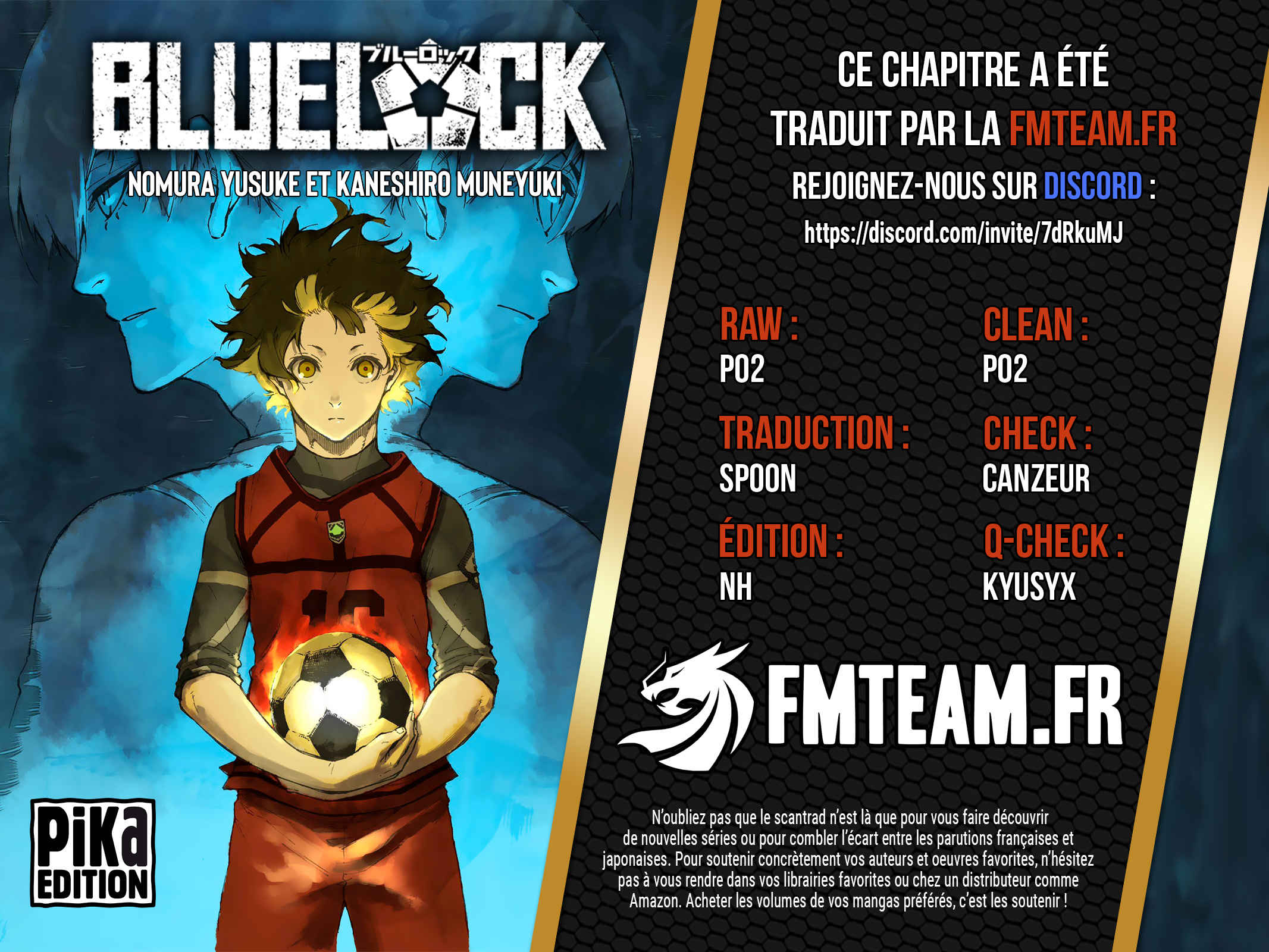Read Blue Lock manga fr Manga Online