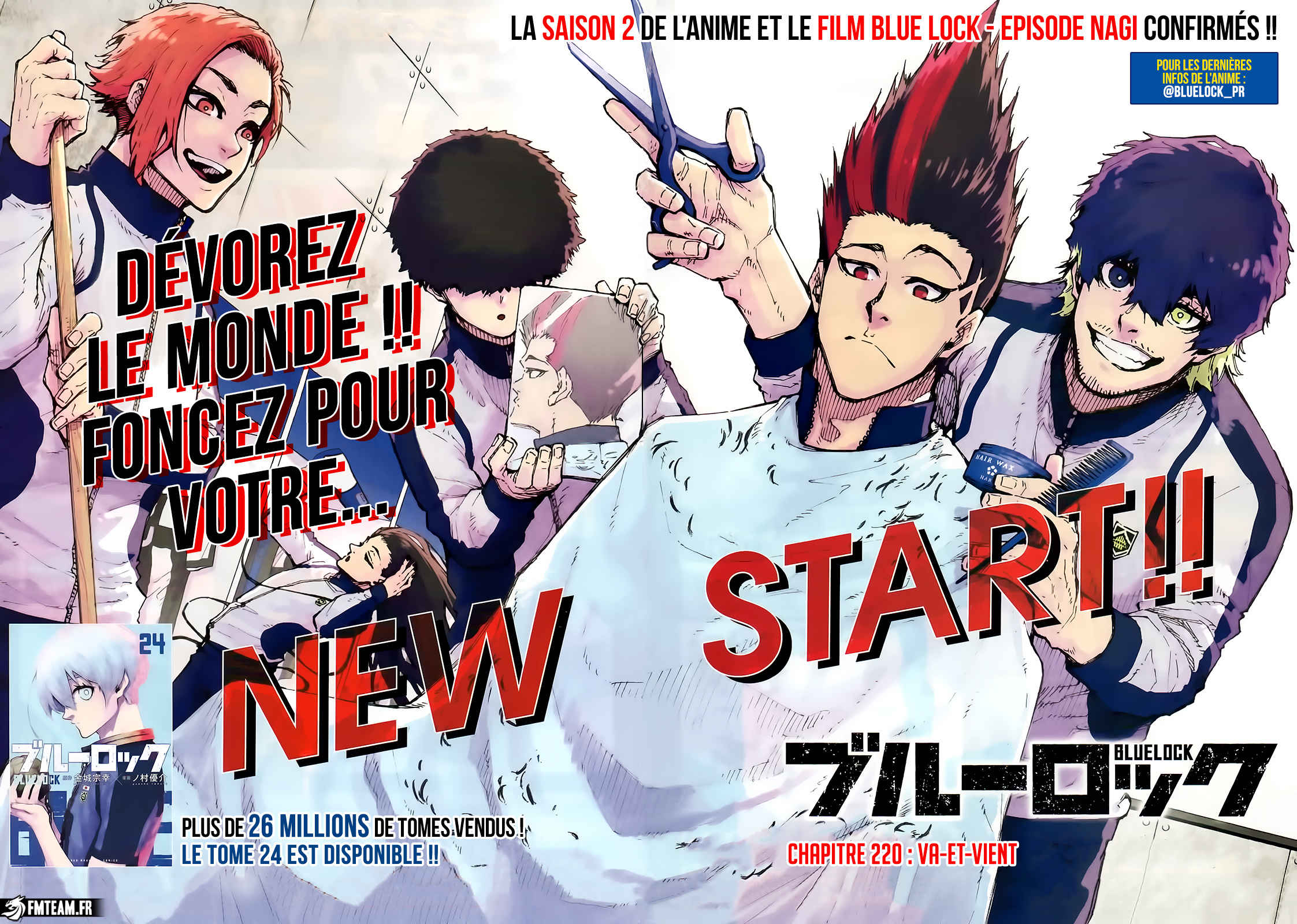 Read Blue Lock manga fr Manga Online
