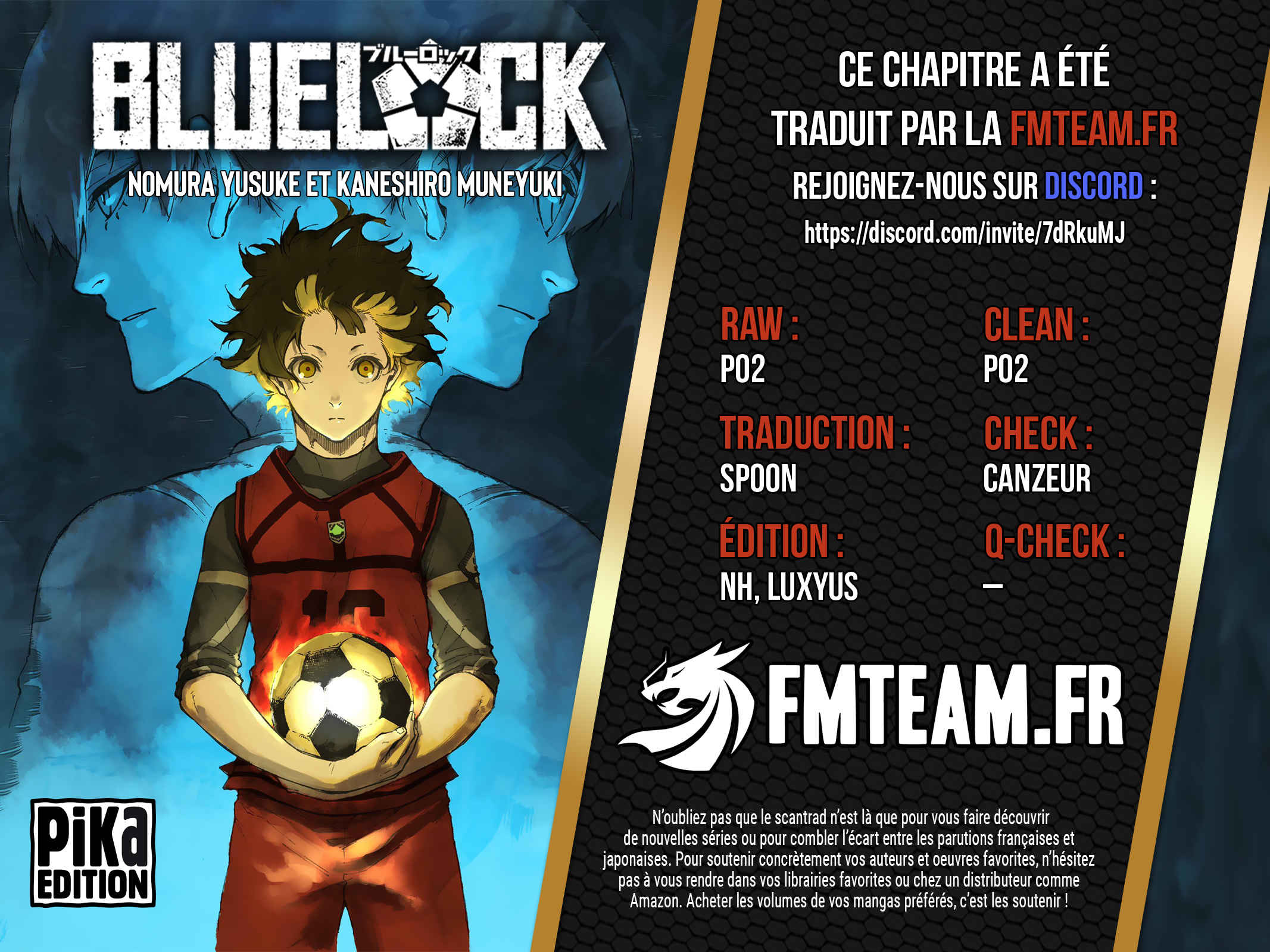 Read Blue Lock manga fr Manga Online