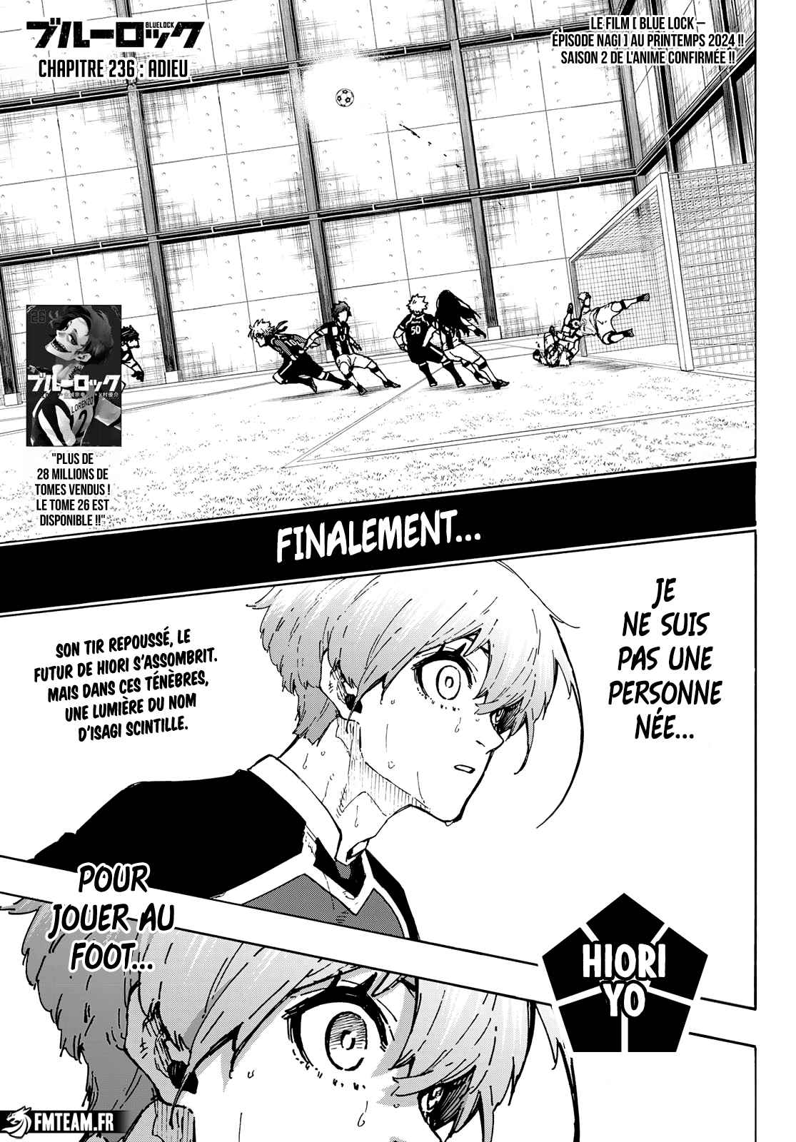 Read Blue Lock manga fr Manga Online