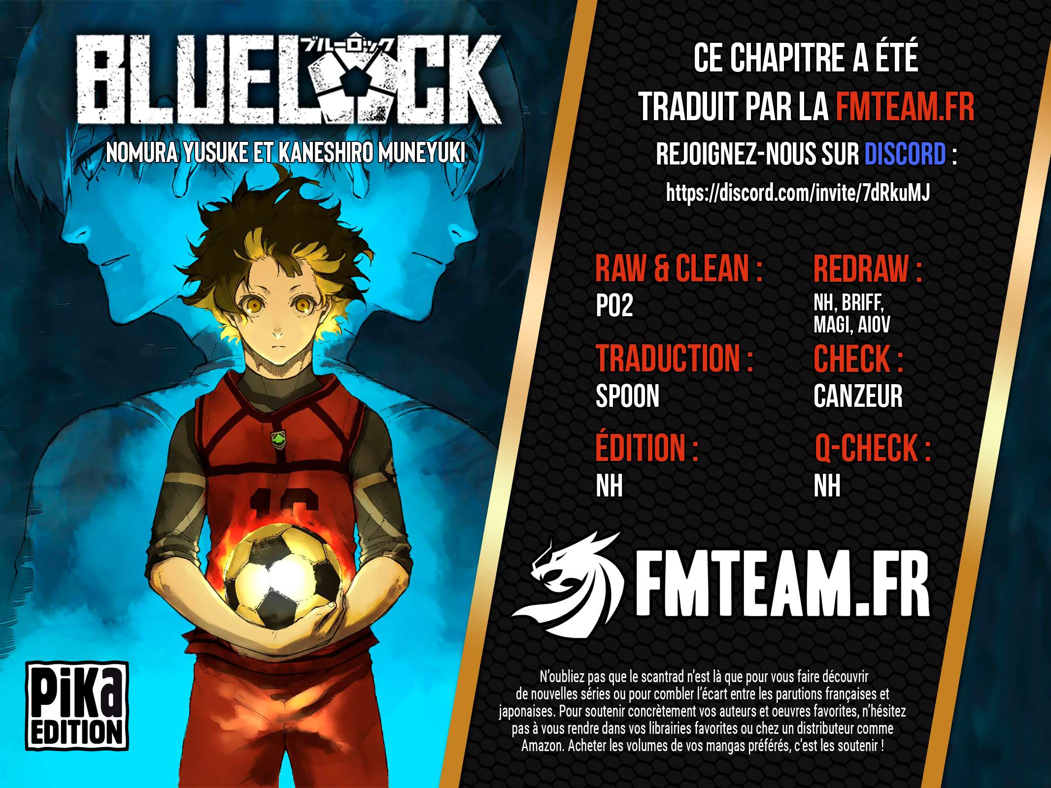 Read Blue Lock manga fr Manga Online