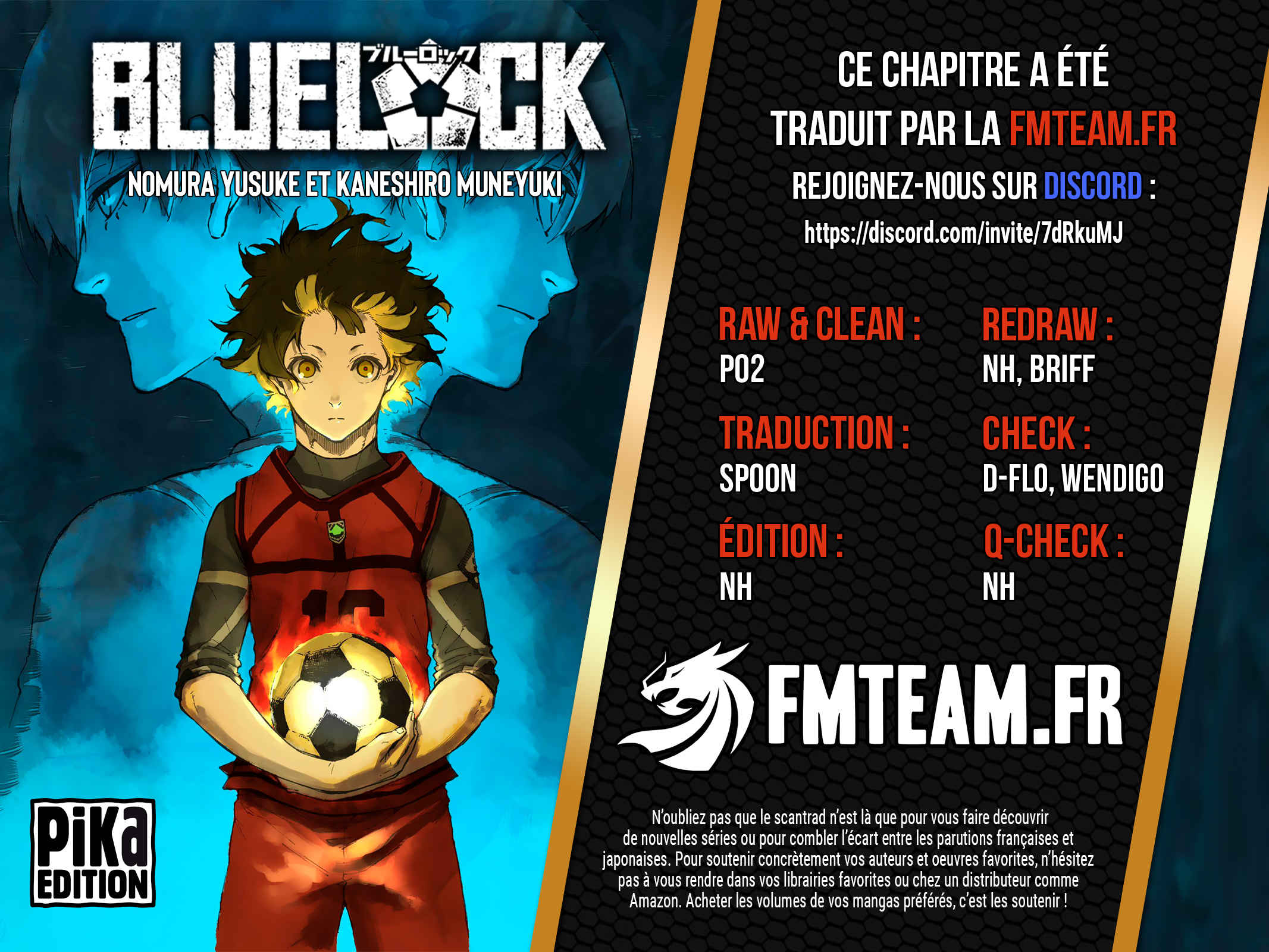 Read Blue Lock manga fr Manga Online