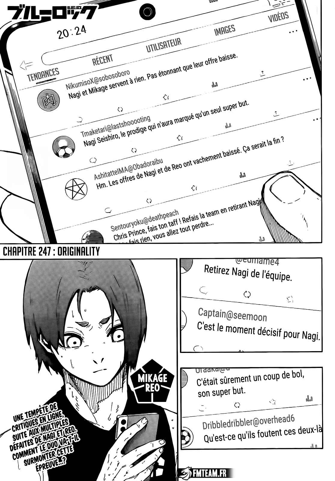 Read Blue Lock manga fr Manga Online