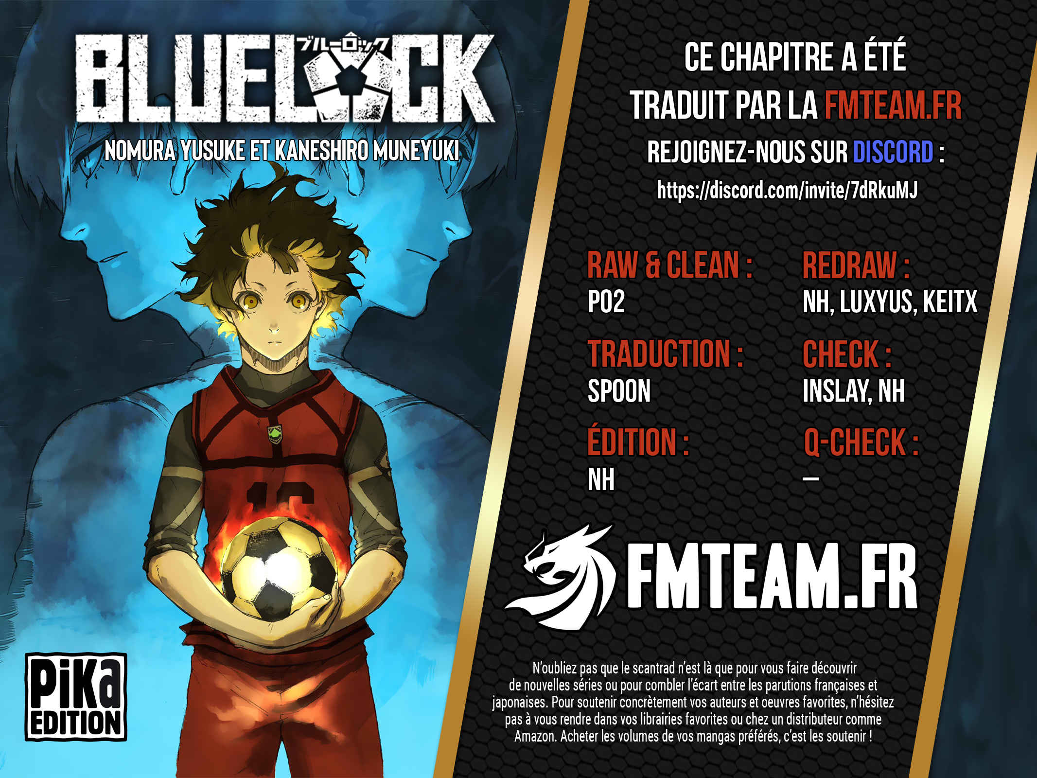 Read Blue Lock manga fr Manga Online