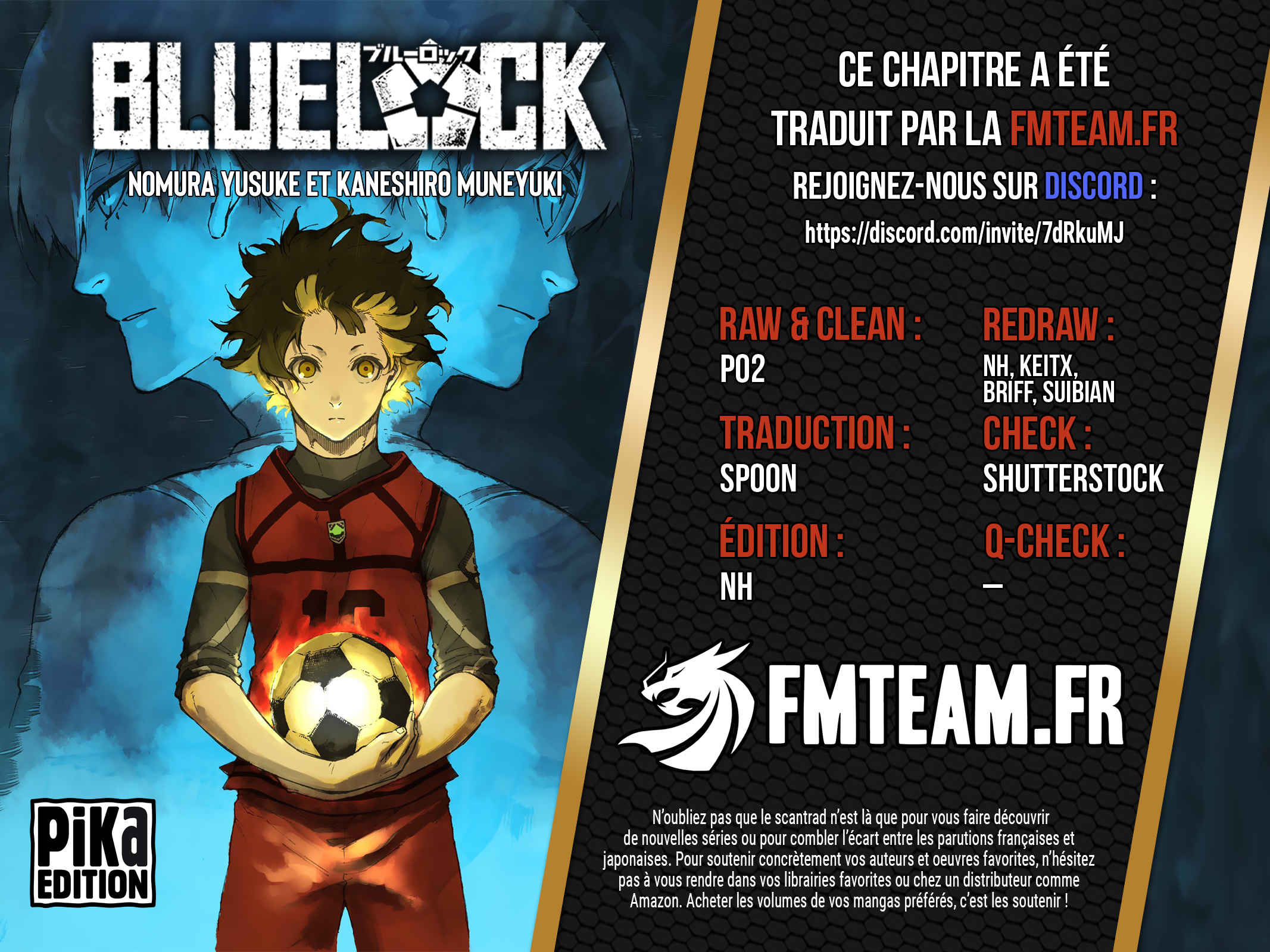 Read Blue Lock manga fr Manga Online