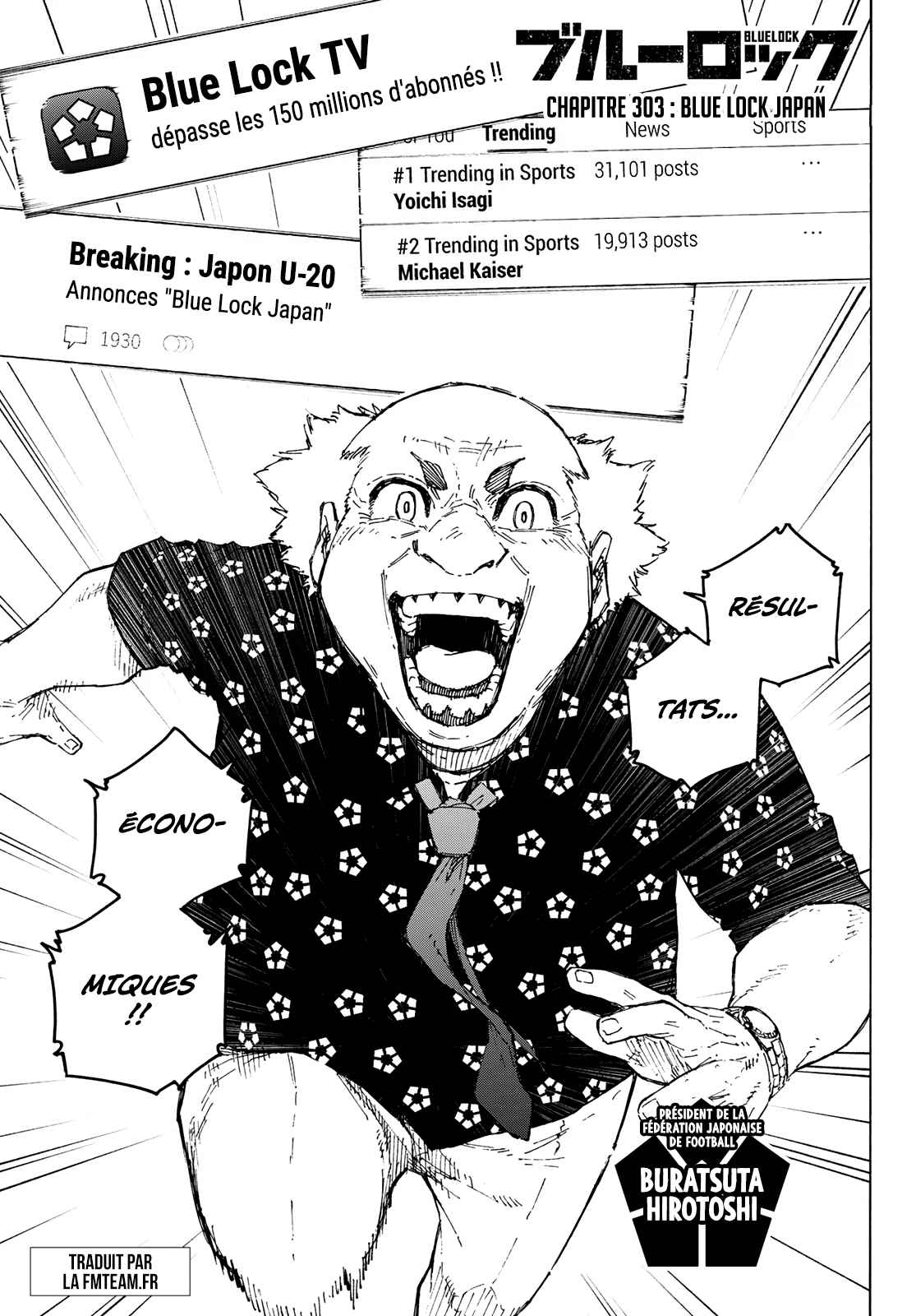 Read Blue Lock manga fr Manga Online