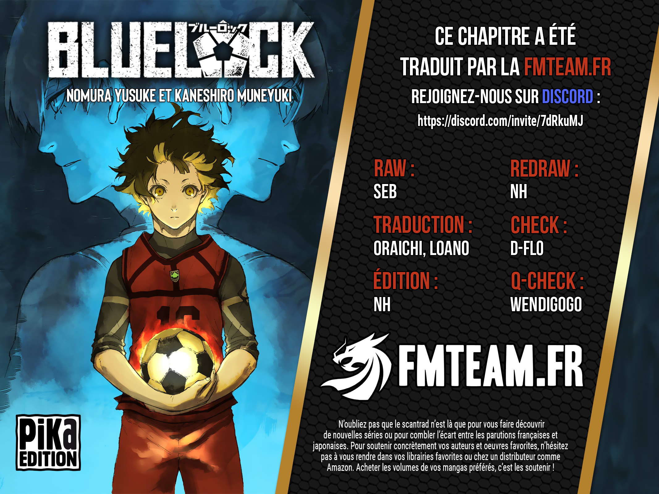 Read Blue Lock manga fr Manga Online