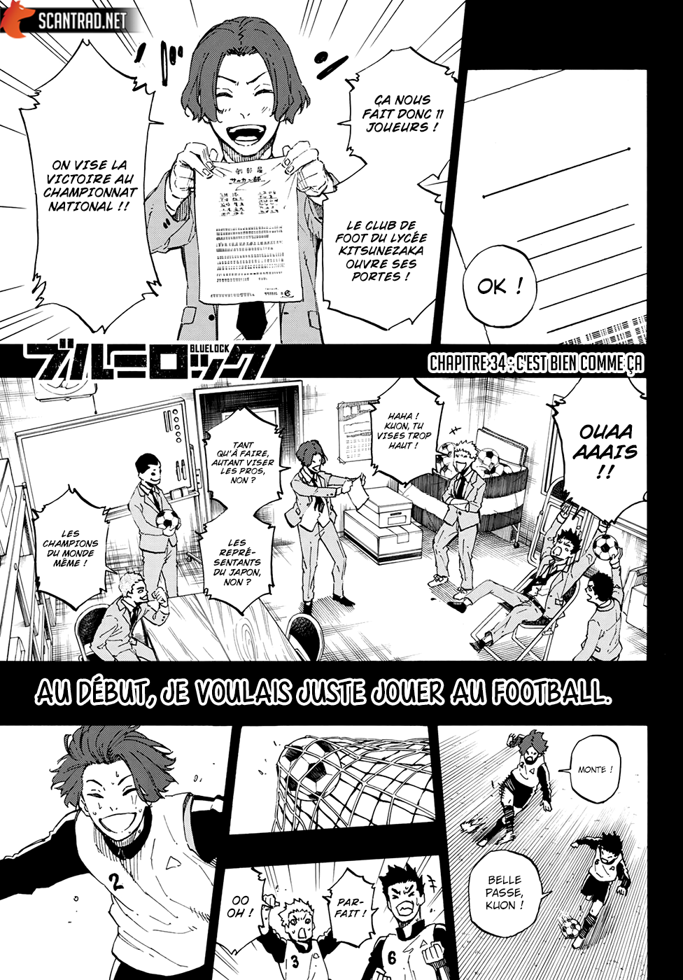 Read Blue Lock manga fr Manga Online