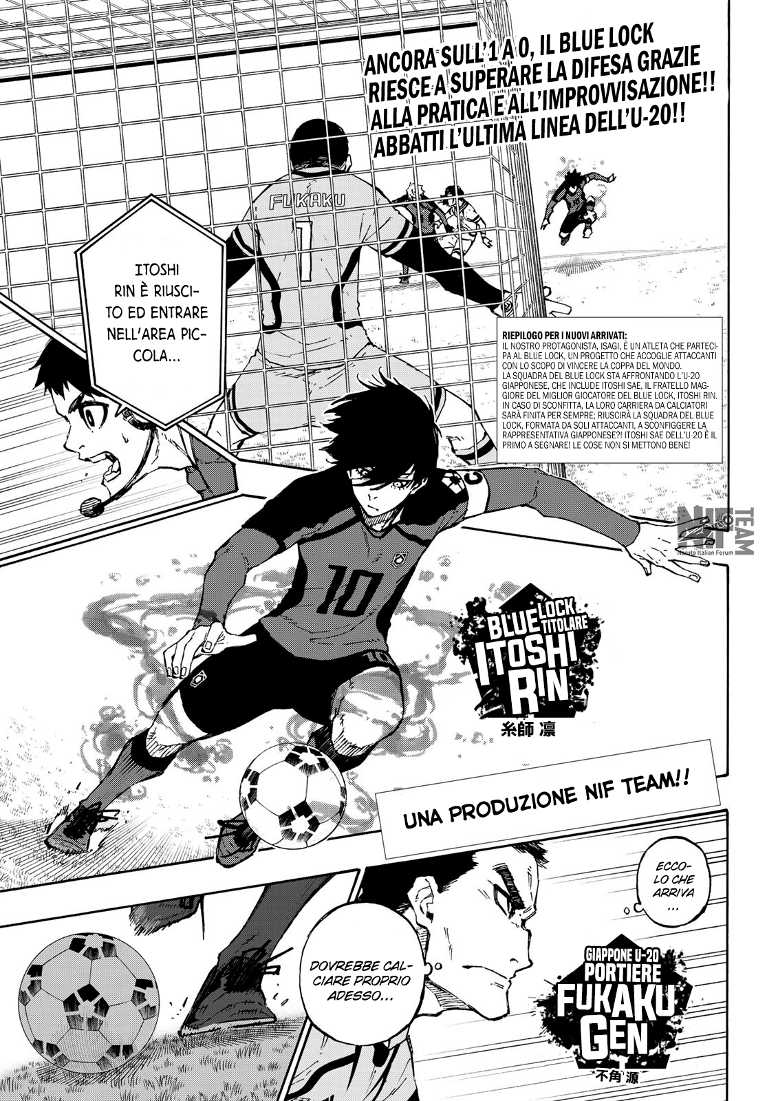 Read Blue Lock it Manga Online