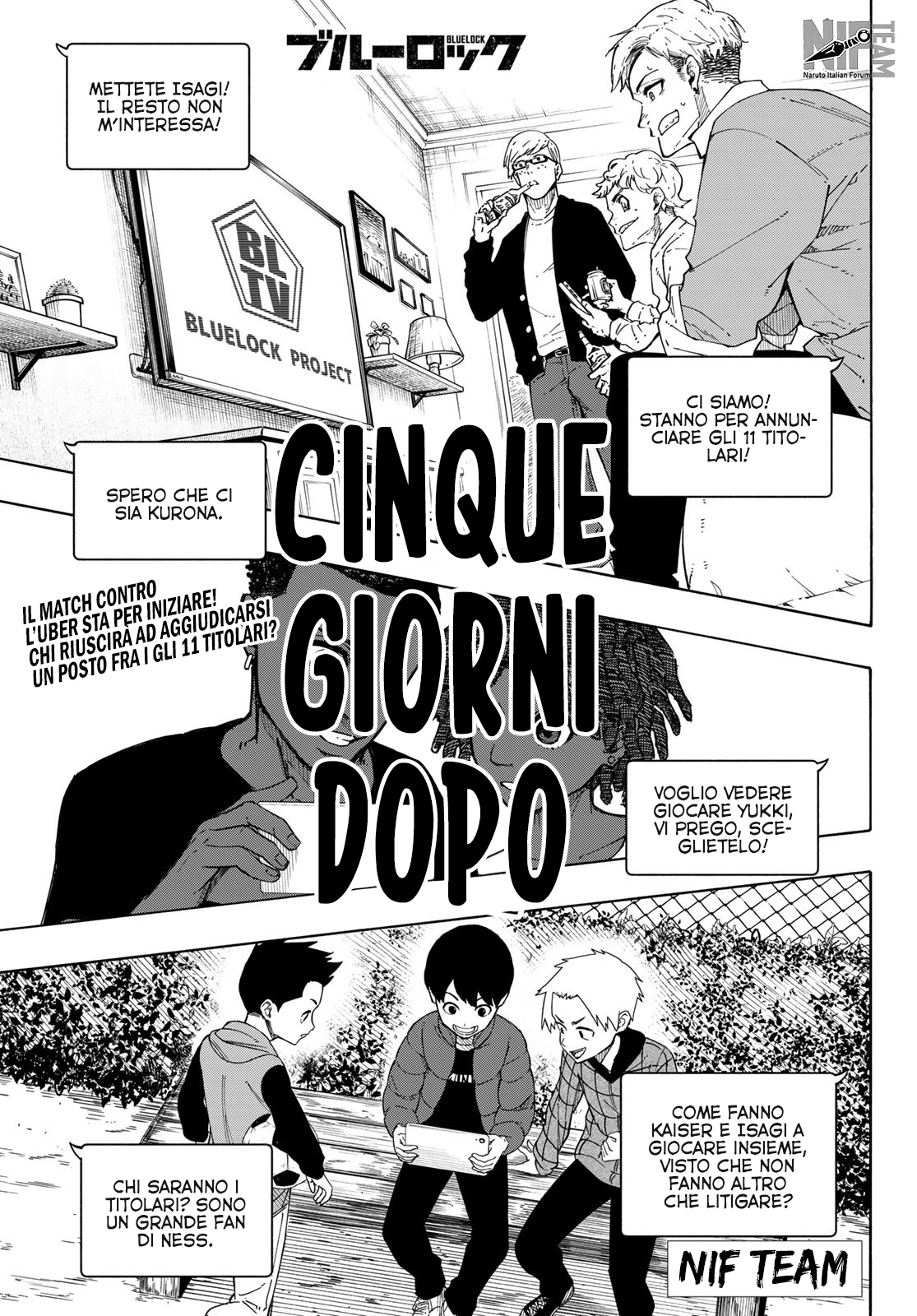 Read Blue Lock it Manga Online