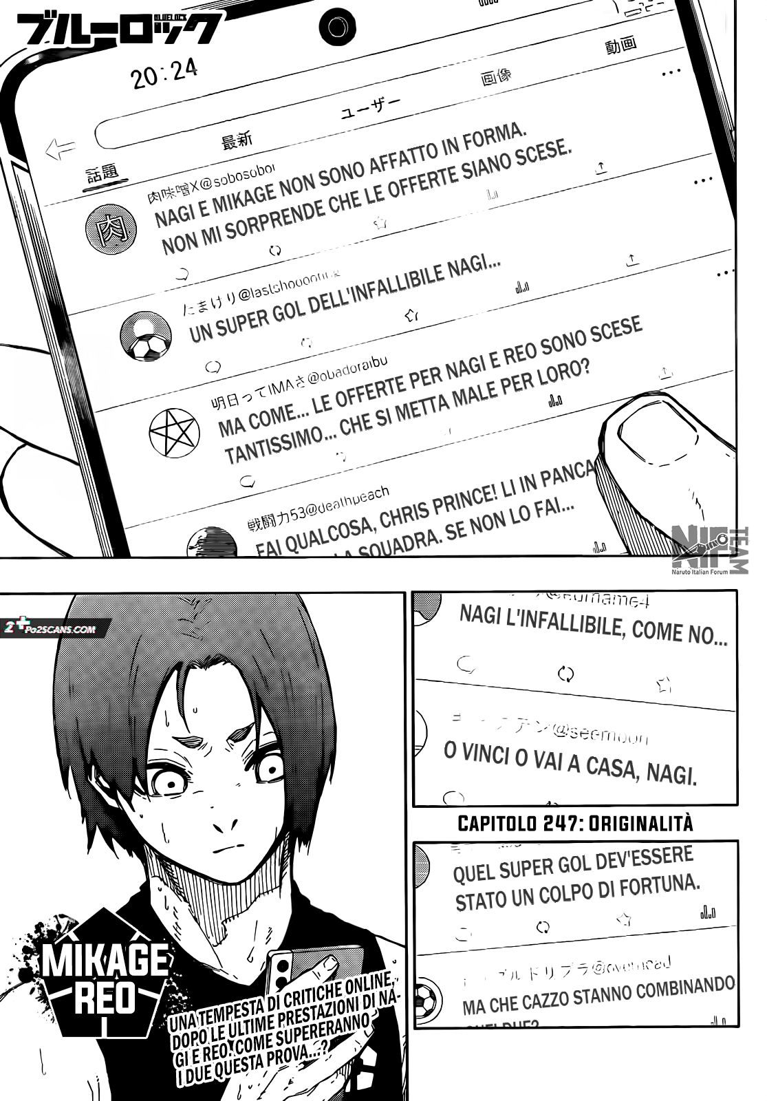 Read Blue Lock it Manga Online