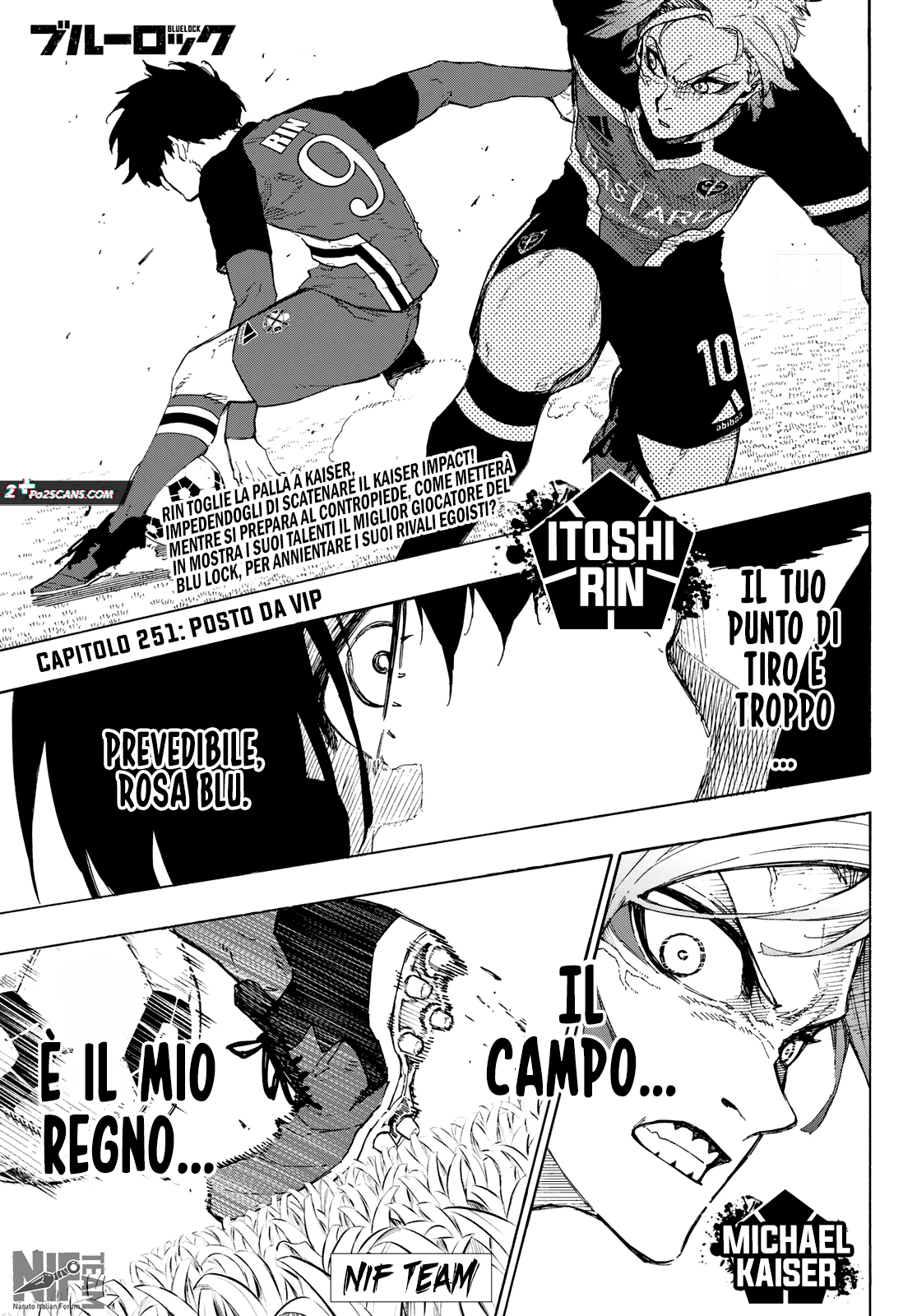 Read Blue Lock it Manga Online