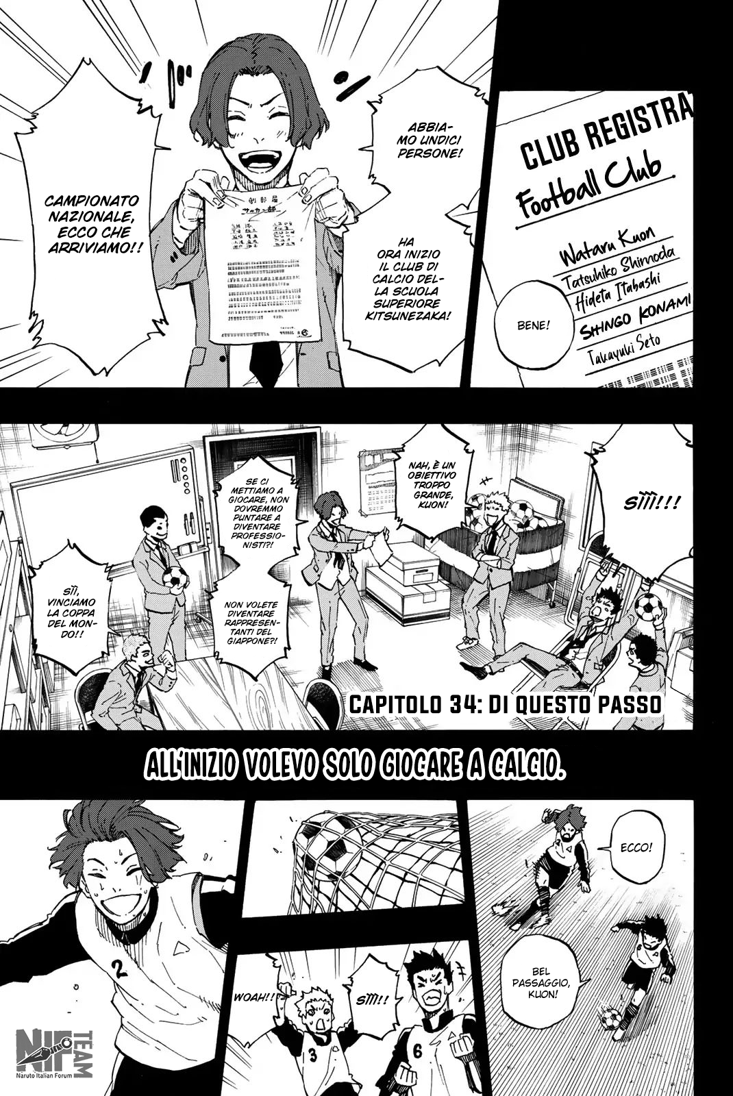 Read Blue Lock it Manga Online