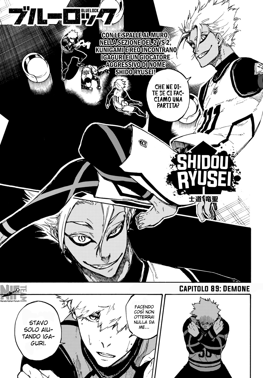 Read Blue Lock it Manga Online