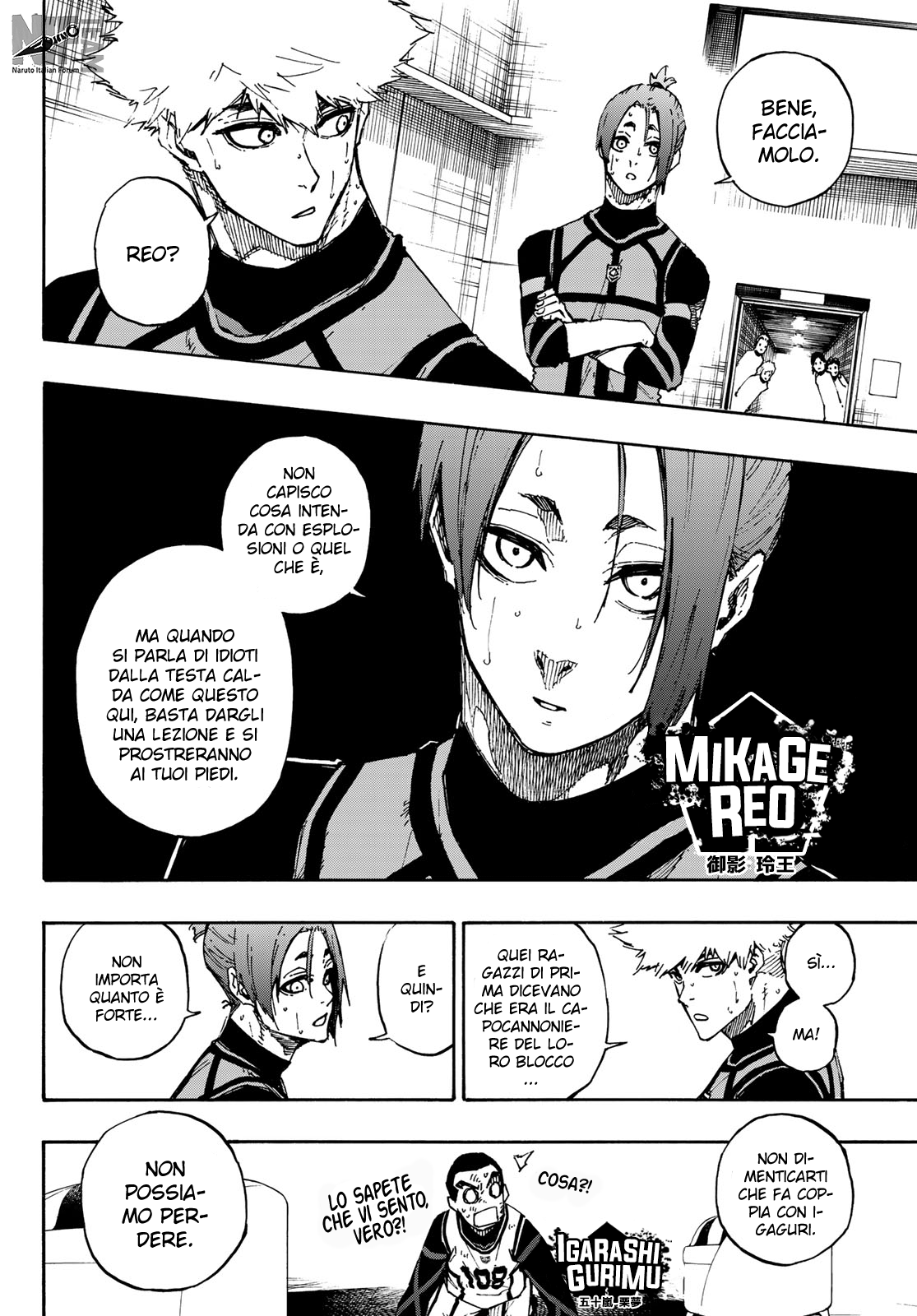 Read Blue Lock it Manga Online